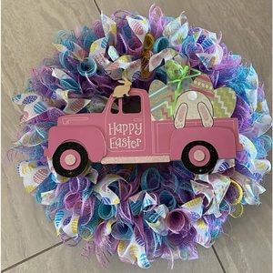 New 20”Easter spring handmade wreath